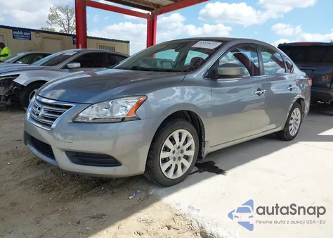 2013 Nissan Sentra S from USA, damaged, VIN 3N1AB7AP4DL760334